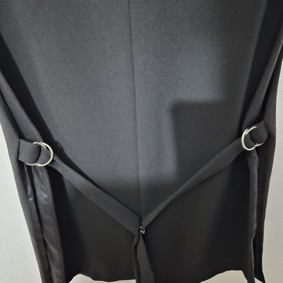 ZARA Black Sleeveless Tailored Blazer Vest - Picture 6 of 6
